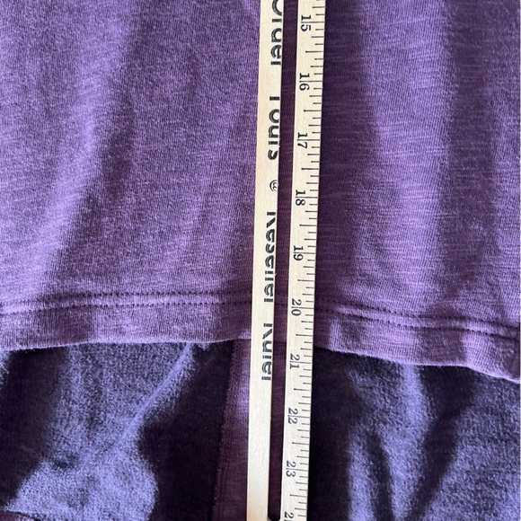 Columbia sweater womens large purple button front cross over lightweight casual - Picture 12 of 12